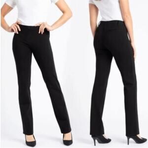 Betabrand Black Yoga Dress Pants Petite S